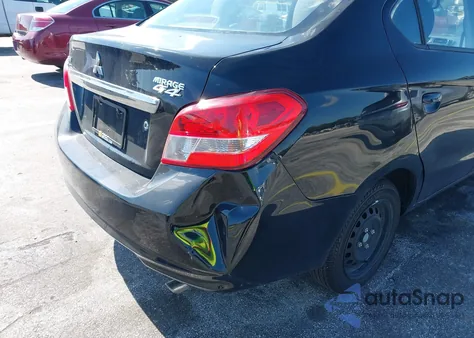 2017 Mitsubishi Mirage G4 Es from USA, damaged, VIN ML32F3FJXHHF14403